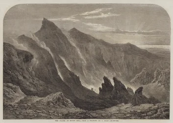 Der Krater des Ätna